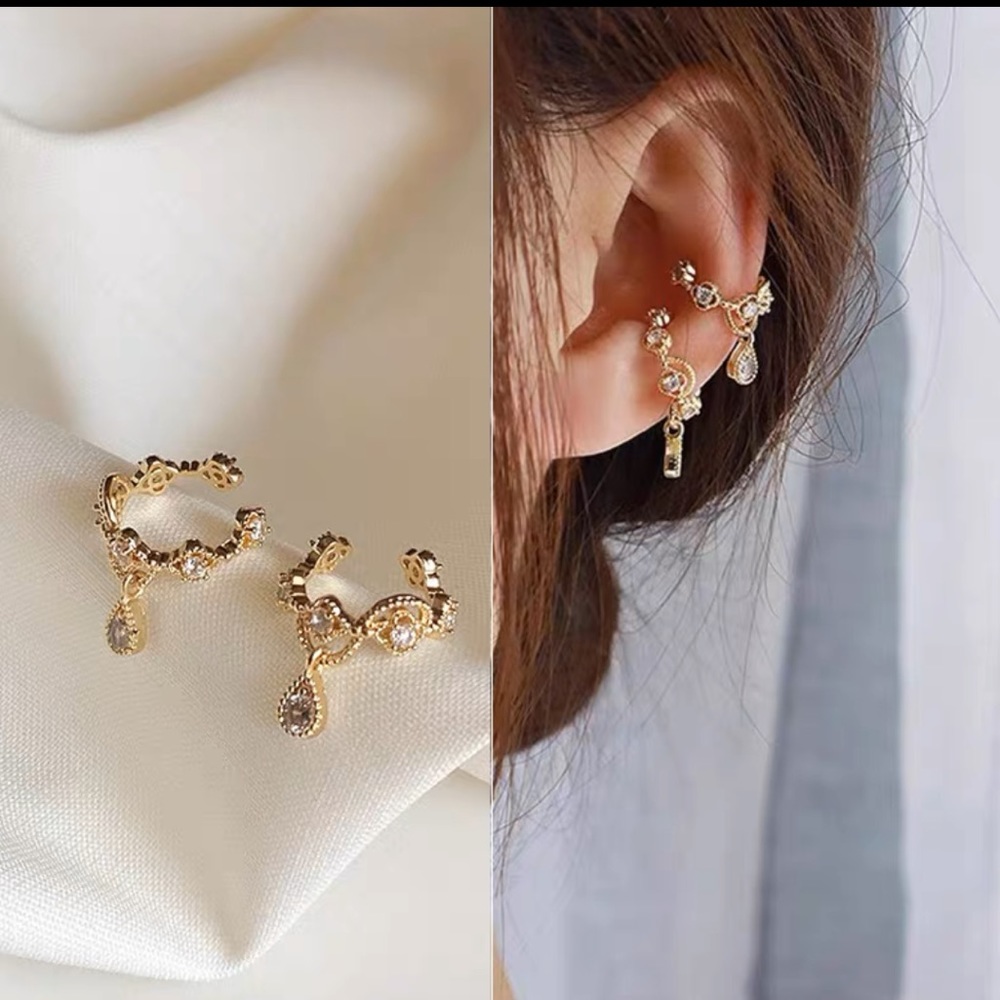 Ear cuff with pendant